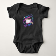 Dream Big - Cosmic Galaxy Baby Bodysuit