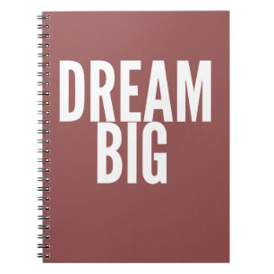 Dream Big - Customisable Notepad Notebook