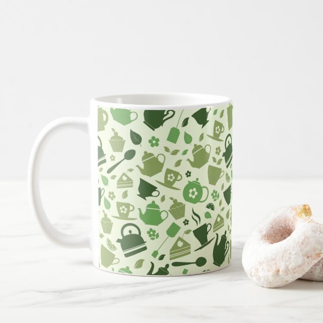 Dream Big, Drink Coffee Mug (With Donut)