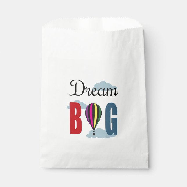 Dream big favour bags (Front)