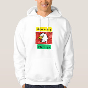 Dream Big Fly High Logo with Eagle Hoodie