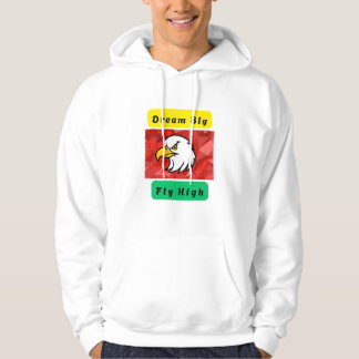 Dream Big Fly High Logo with Eagle Hoodie