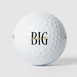 Dream Big Golf Ball Father's Day Gift for Dad