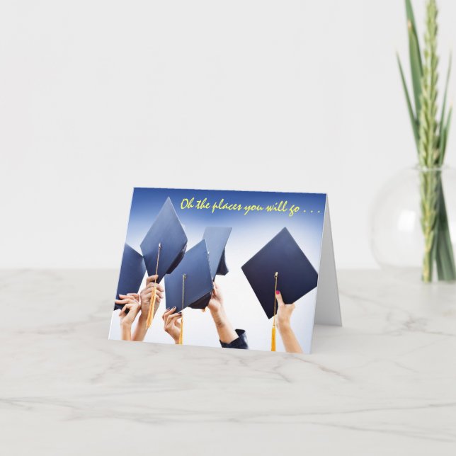 Dream Big Graduation Card (Front)