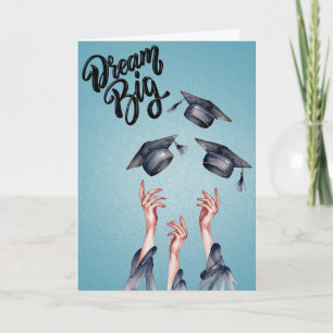 Dream Big Graduation Card   Class of 2026 Congrats