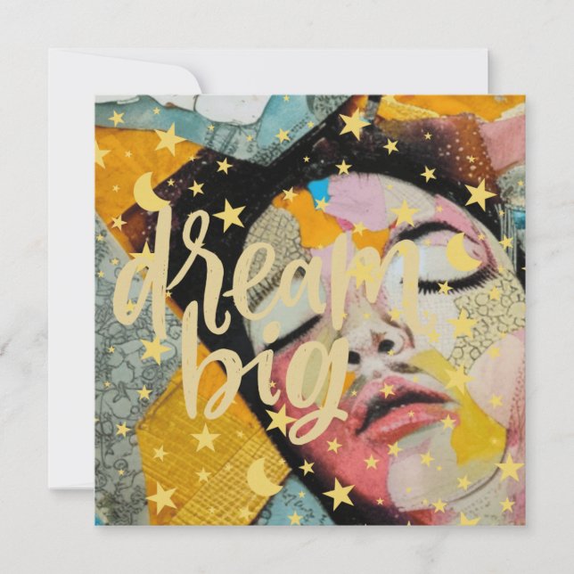 Dream Big Holiday Card (Front)