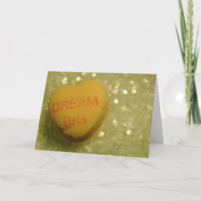 Dream Big Holiday Card (Front)