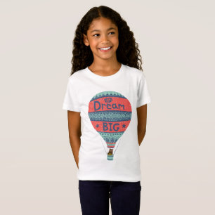 Dream big hot air balloon Indian style decorations T-Shirt