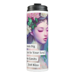 Dream Big, Inspirational Quote for Daughter Thermal Tumbler