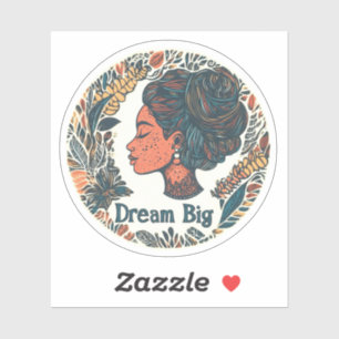 Dream Big Inspirational Sticker
