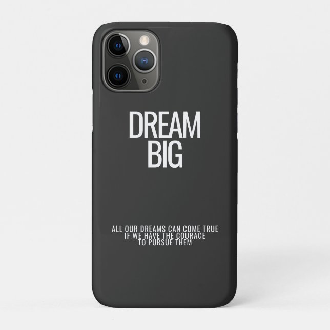 Dream Big iPhone Case (Back)