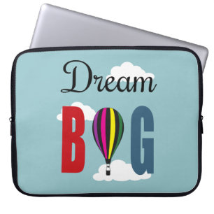Dream big laptop sleeve
