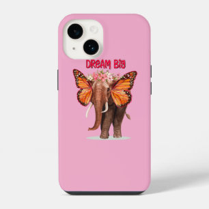 Dream Big Like An Elephant Inspirational iPhone 14 Case