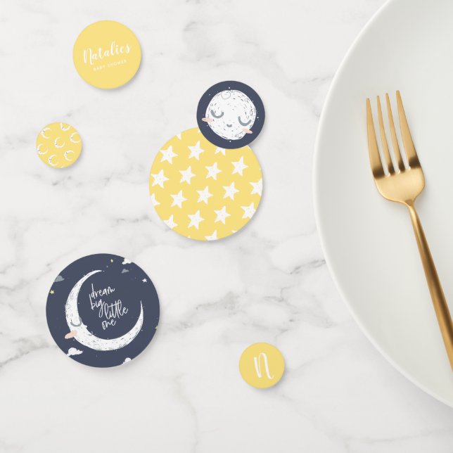 Dream big little onDream big lie baby shower party Confetti (Group)