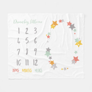Dream Big, Little One Fleece Blanket