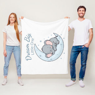 Dream Big, Little One Fleece Blanket