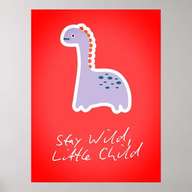 Dream Big Little One Nursery Wall Art (Front)