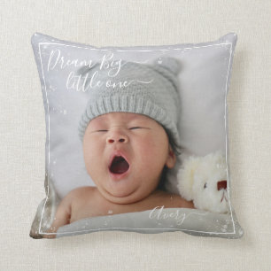 Dream big little one personalizable cushion