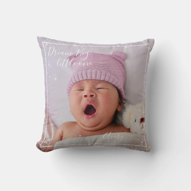 Dream big little one personalizable cushion (Front)