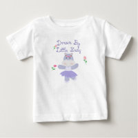 Dream Big little one Purple Hippo Ballerina