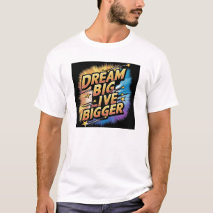 Dream Big, Live Bigger T-Shirt