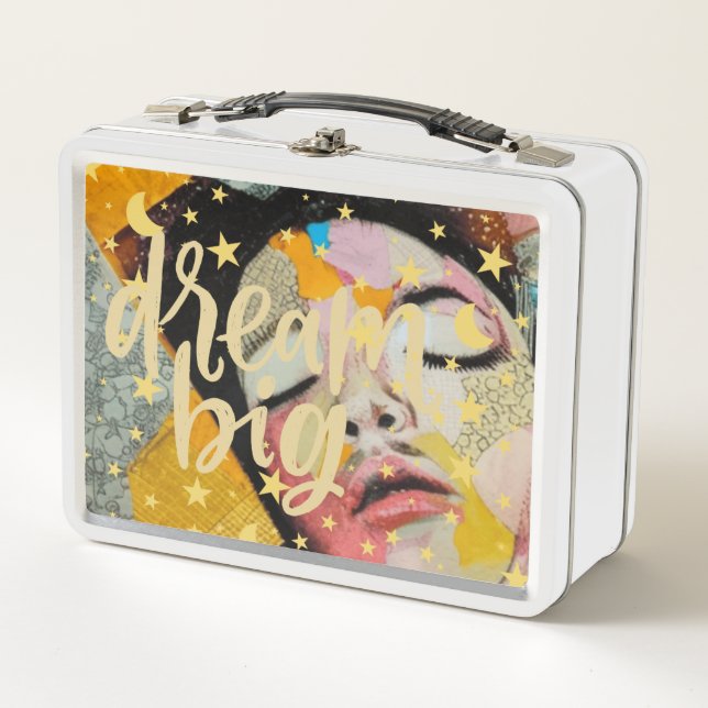 Dream Big Metal Lunch Box (Front)