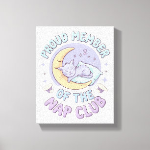 Dream Big, Nap Often – The Ultimate Cozy Canvas Print