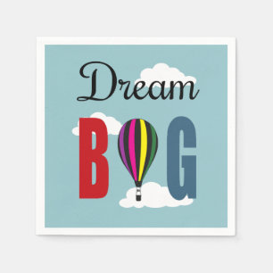 Dream big napkin
