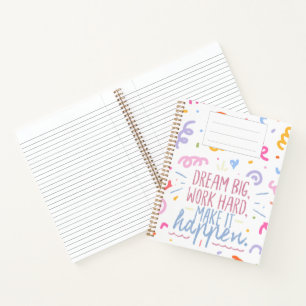 "Dream Big" Notebook