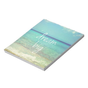 Dream big notepad