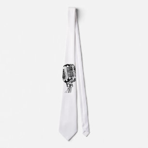 Dream Big Old School Mic Tie