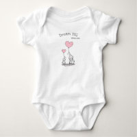 Dream Big Personalised Baby Bodysuit