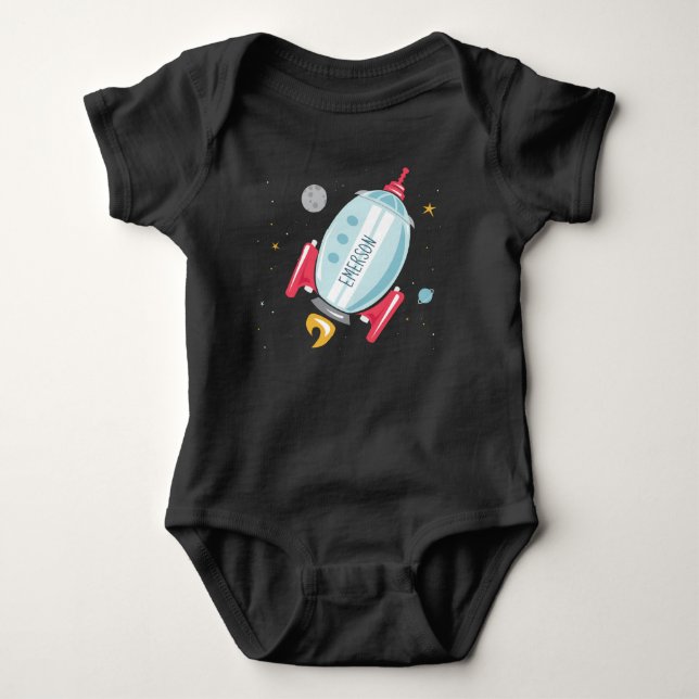Dream Big - Personalised Baby Bodysuit (Front)