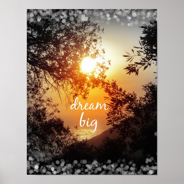 Dream Big Quote Poster (Front)