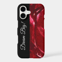 Dream Big! Red & Black Typography Template