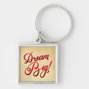Dream Big Red Key Ring
