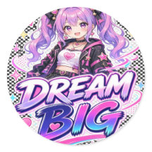 Dream Big Stickers