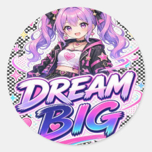 Dream Big Stickers