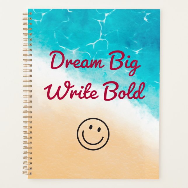 Dream Big Stylish Planner (Front)