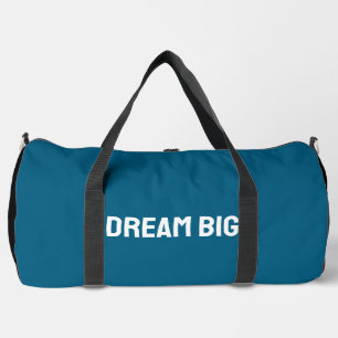 DREAM BIG Teal Gym Duffle Bag