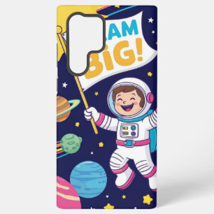 Dream Big with a Kid Astronaut Samsung Galaxy Case