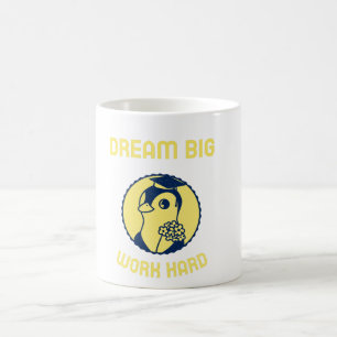 Dream Big Work Hard Motivational Back to School Coffee Mug
