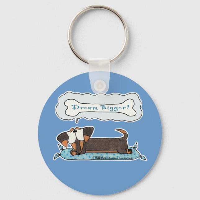 Dream Bigger Key Ring (Front)