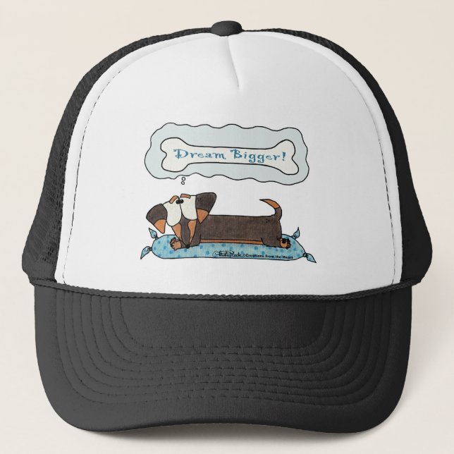 Dream Bigger Trucker Hat (Front)