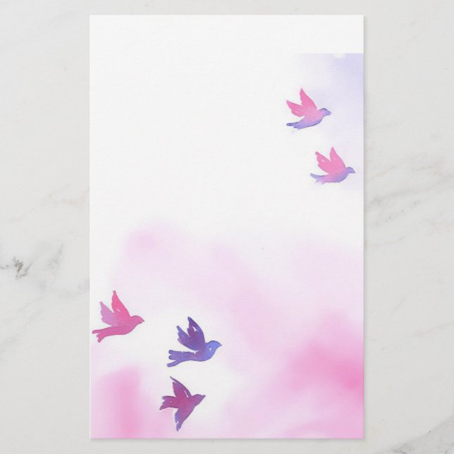 Dream Birds Stationery (Front)