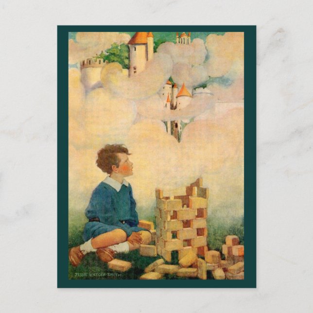 Dream Blocks by Jesse Willcox Smith Postcard (Front)