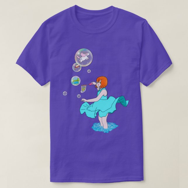 Dream Blown Bubbles T-Shirt (Design Front)