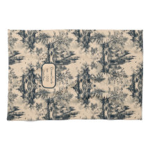 Dream Castle Midnight and Ivory Toile de Jouy