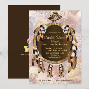 Dream Catcher Bridal Shower Invitation
