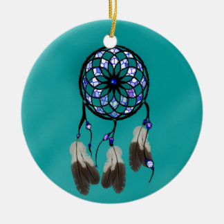 Dream Catcher Ceramic Tree Decoration